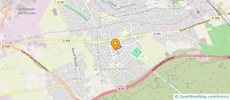 localisation de l'entreprise MADAME ODETTE GARCIA à GIGNAC-LA-NERTHE