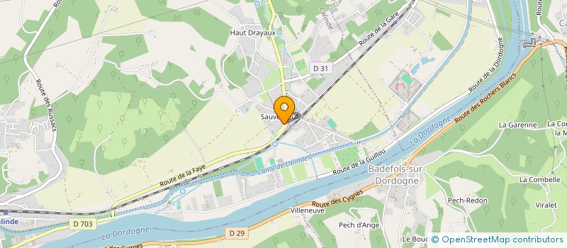 localisation de l'entreprise MADAME ODETTE GAUTHIER à PRESSIGNAC-VICQ