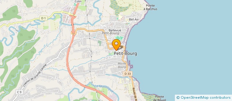 localisation de l'entreprise MADAME ODETTE GEORGES à PETIT-BOURG
