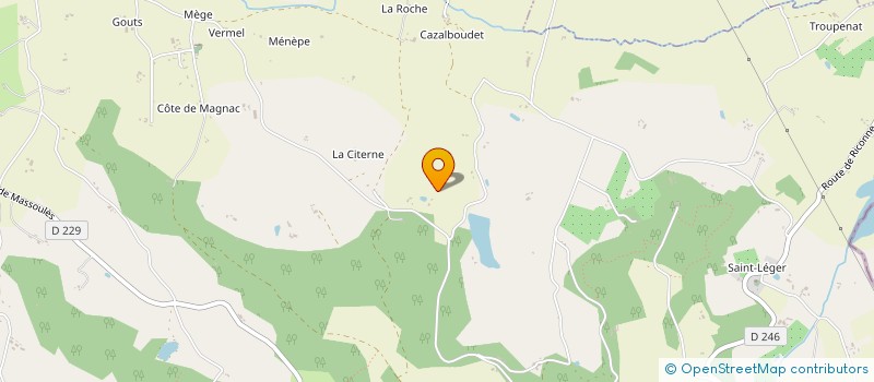 localisation de l'entreprise MADAME ODETTE GINESTET à PENNE D'AGENAIS