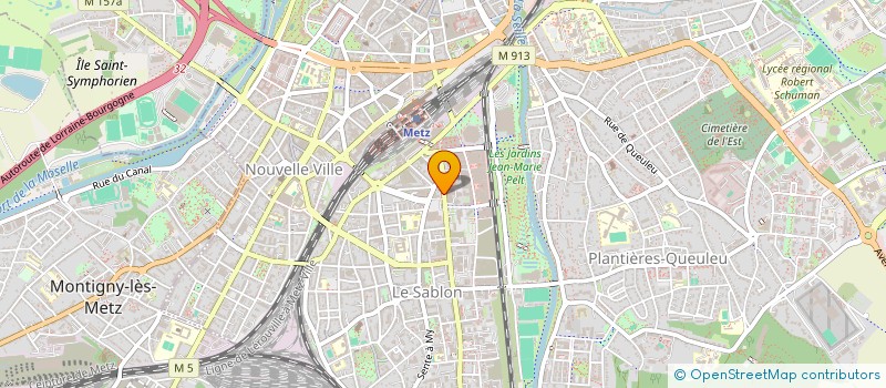 localisation de l'entreprise MADAME ODETTE GOURMAND  METZ