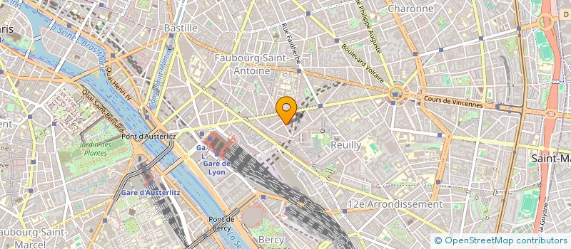 localisation de l'entreprise MADAME ODETTE GREILLER  PARIS