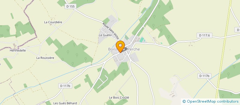 localisation de l'entreprise MADAME ODETTE GROUSELLE à BOISSY-LES-PERCHE