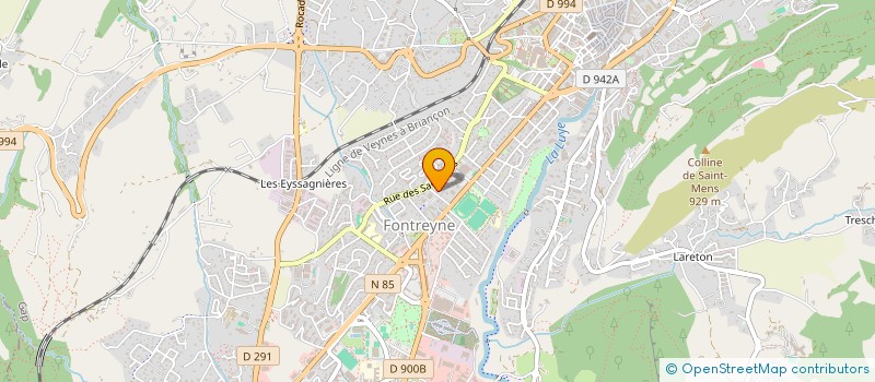 localisation de l'entreprise MADAME ODETTE GUERRIER  GAP