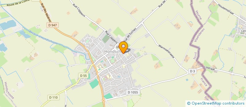 localisation de l'entreprise MADAME ODETTE HAVOIT à HONDSCHOOTE
