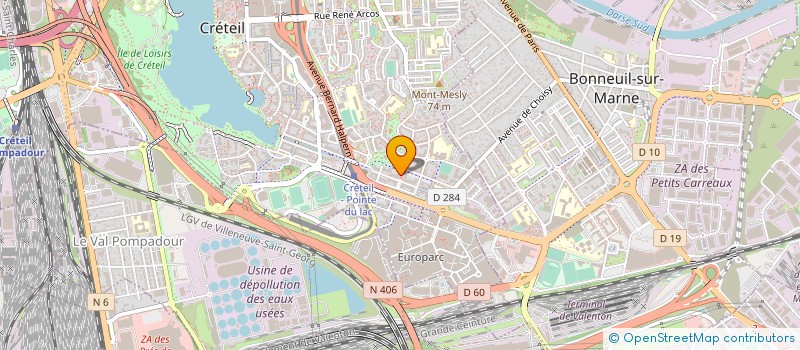 localisation de l'entreprise MADAME ODETTE HUMBLOT  CRETEIL