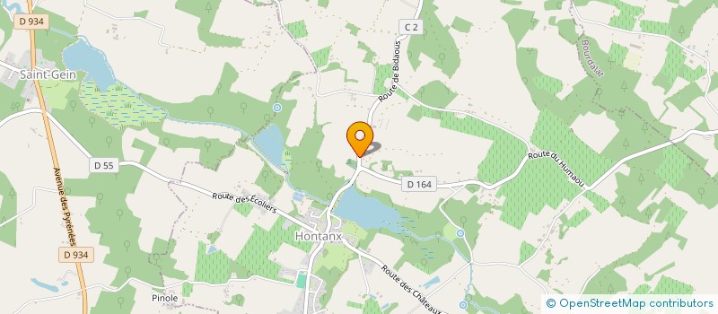 localisation de l'entreprise MADAME ODETTE LAMAISON  HONTANX