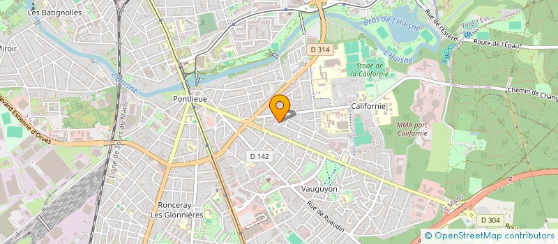 localisation de l'entreprise MADAME ODETTE LANGLOIS à LE MANS