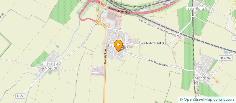 localisation de l'entreprise MADAME ODETTE LARGET  CHAMPFLEURY