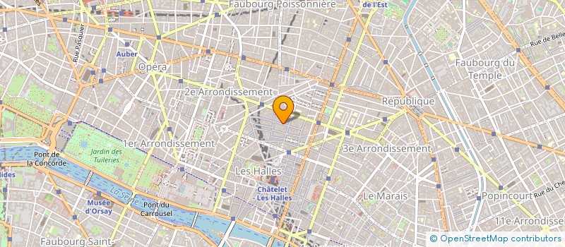 localisation de l'entreprise MADAME ODETTE LAURENT à PARIS
