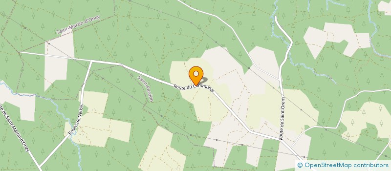 localisation de l'entreprise MADAME ODETTE LAVIGNE  SAINT-PERDON