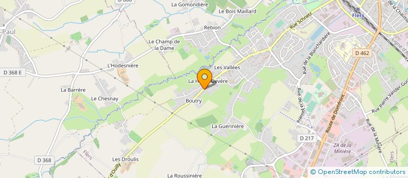 localisation de l'entreprise MADAME ODETTE LENAIN à FLERS