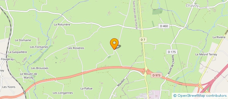 localisation de l'entreprise MADAME ODETTE LEON  SAINT-JEAN-DE-LA-HAIZE