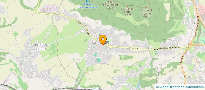 localisation de l'entreprise MADAME ODETTE LOBO  LA MURETTE