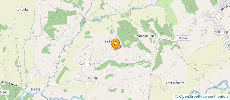 localisation de l'entreprise MADAME ODETTE LYTWYN  TOCANE-SAINT-APRE