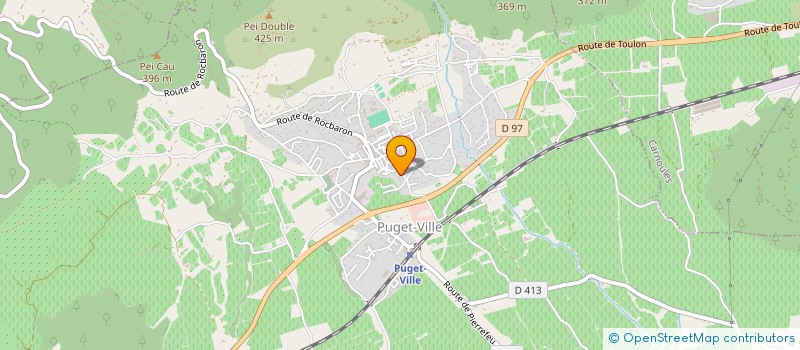 localisation de l'entreprise MADAME ODETTE MAGOT à CUERS