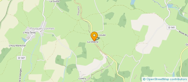 localisation de l'entreprise MADAME ODETTE MAIRRY  LORMES