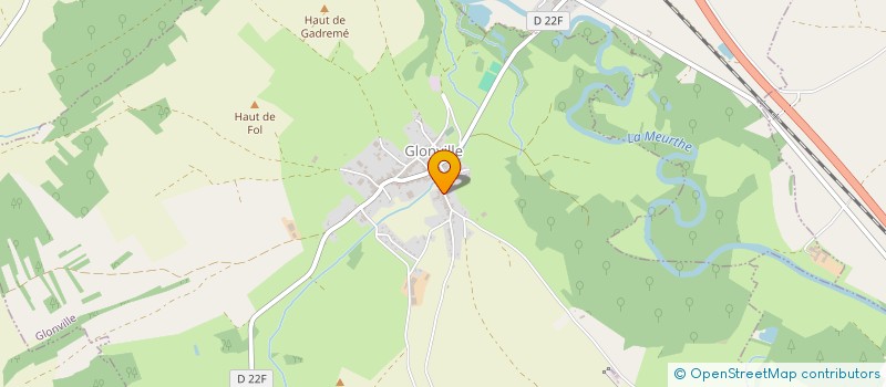 localisation de l'entreprise MADAME ODETTE MATH  GLONVILLE