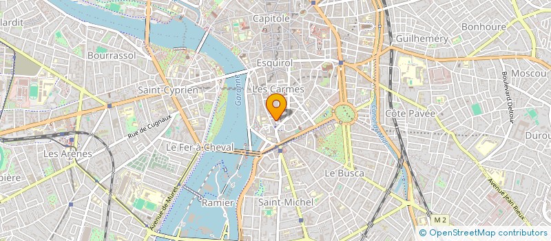 localisation de l'entreprise MADAME ODETTE MEDOUS à TOULOUSE