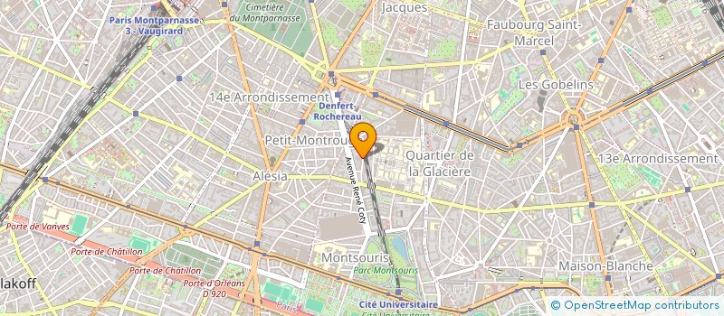 localisation de l'entreprise MADAME ODETTE MELLET-MANDARD  PARIS