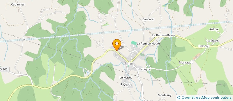 localisation de l'entreprise MADAME ODETTE MESPOULHES  SIRAN