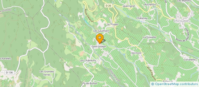 localisation de l'entreprise MADAME ODETTE MORIN à VILLIE-MORGON