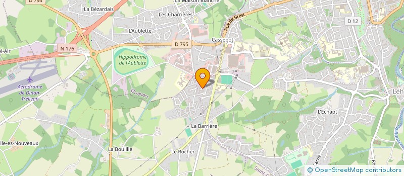 localisation de l'entreprise MADAME ODETTE MOUNIER à DINAN