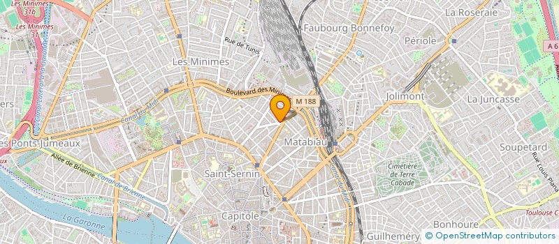 localisation de l'entreprise MADAME ODETTE MURAT à TOULOUSE
