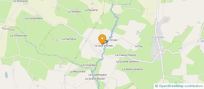 localisation de l'entreprise MADAME ODETTE NEVEU  SAINT-BERTHEVIN-LA-TANNIERE