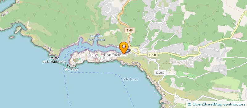 localisation de l'entreprise MADAME ODETTE NIANG  BONIFACIO