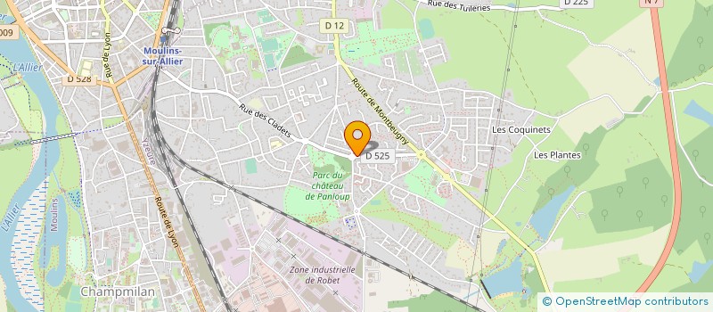 localisation de l'entreprise MADAME ODETTE NINOT  YZEURE