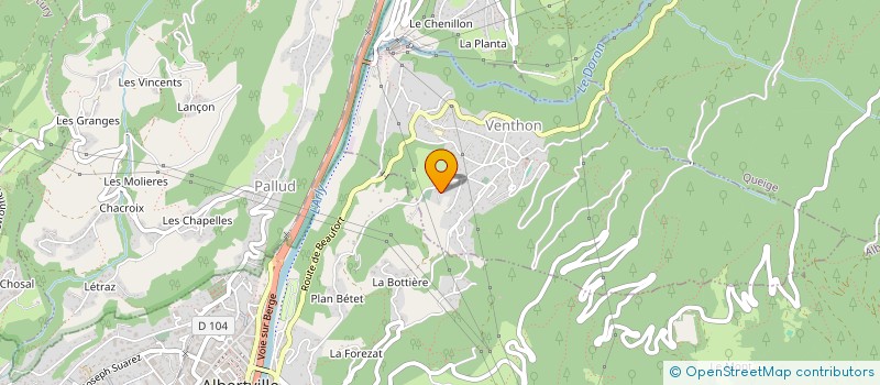 localisation de l'entreprise MADAME ODETTE NOZET  MONTHION