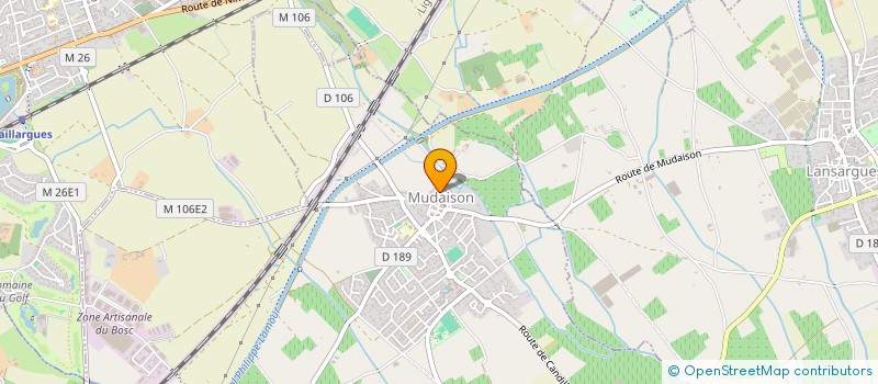 localisation de l'entreprise MADAME ODETTE NURIT  MUDAISON