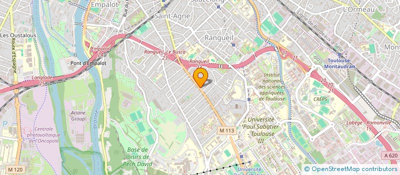 localisation de l'entreprise MADAME ODETTE PARDEILLAN à TOULOUSE