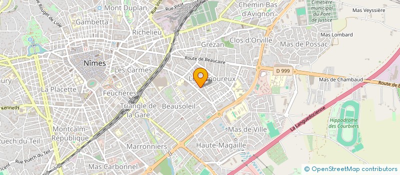 localisation de l'entreprise MADAME ODETTE PARTENIO à NIMES