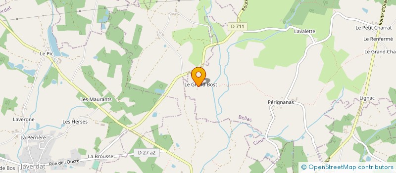 localisation de l'entreprise MADAME ODETTE PELE  CIEUX