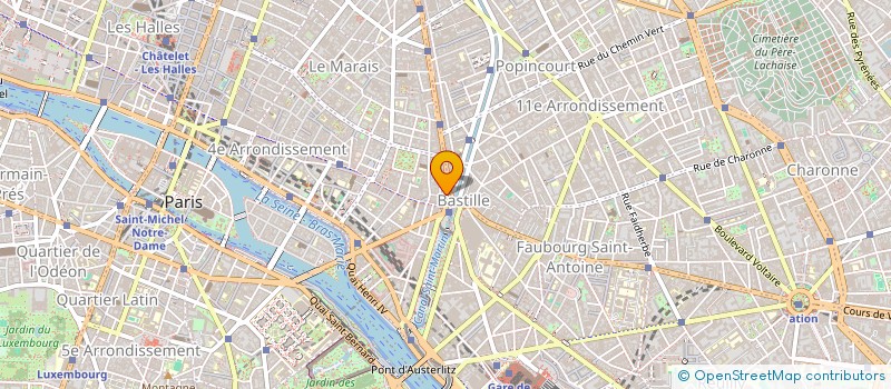 localisation de l'entreprise MADAME ODETTE POIRSON  PARIS