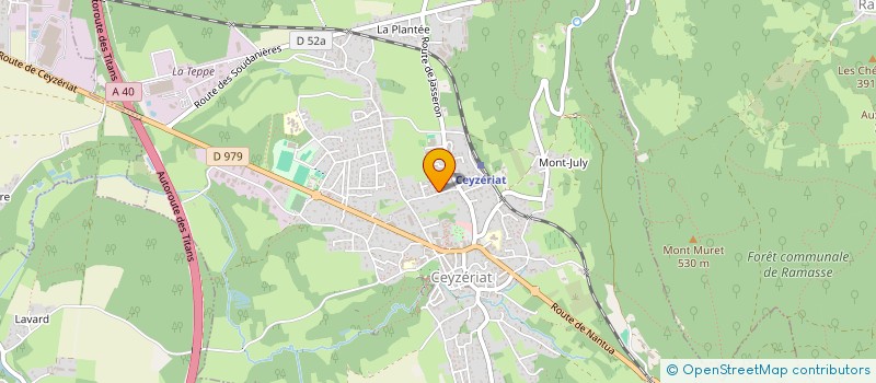 localisation de l'entreprise MADAME ODETTE POMMATHIAUX à CEYZERIAT