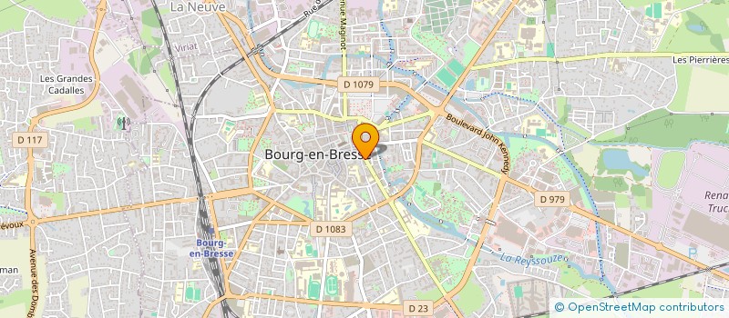 localisation de l'entreprise MADAME ODETTE PROST à BOURG-EN-BRESSE