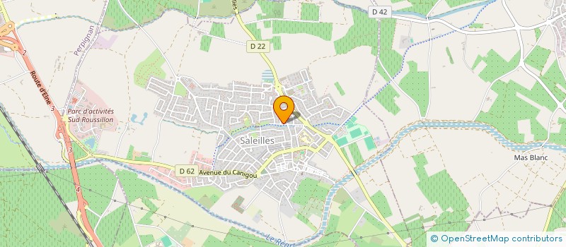 localisation de l'entreprise MADAME ODETTE PY à SALEILLES