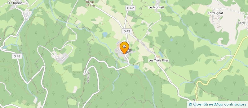 localisation de l'entreprise MADAME ODETTE RAMEIX à MOURIOUX-VIEILLEVILLE