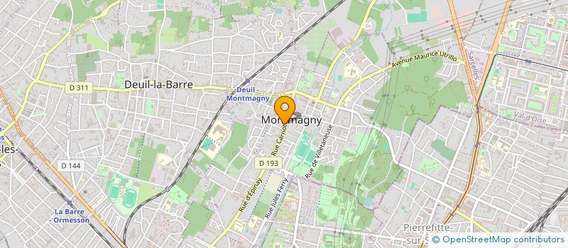 localisation de l'entreprise MADAME ODETTE ROLLAND  MONTMAGNY