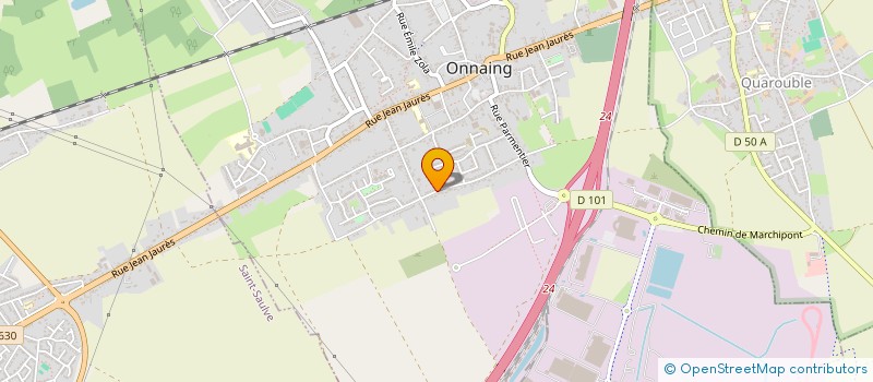 localisation de l'entreprise MADAME ODETTE SALENGROS à ONNAING