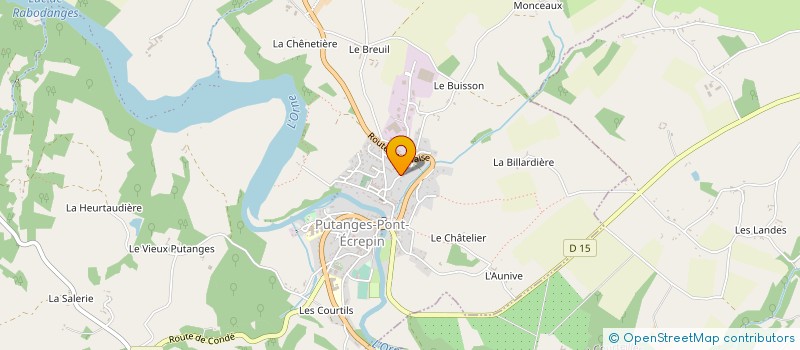 localisation de l'entreprise MADAME ODETTE SIEGESMUND à PUTANGES-LE-LAC
