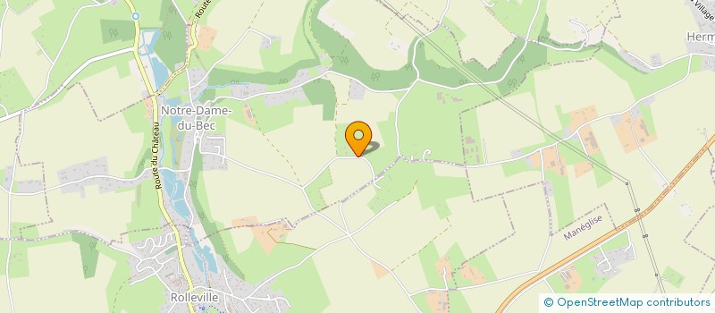 localisation de l'entreprise MADAME ODETTE SIMON  NOTRE-DAME-DU-BEC