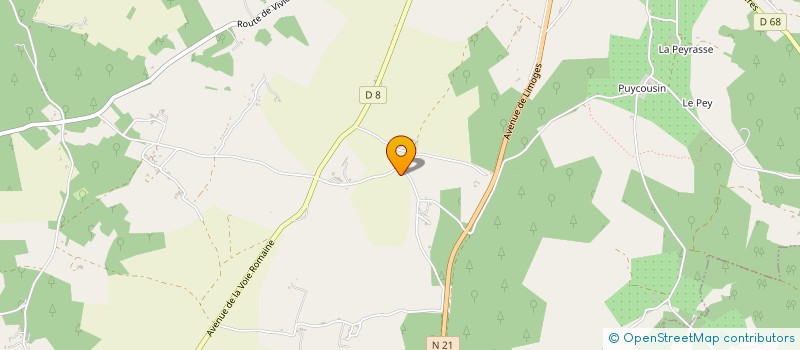 localisation de l'entreprise MADAME ODETTE SORBE à SORGES-ET-LIGUEUX-EN-PERIGORD