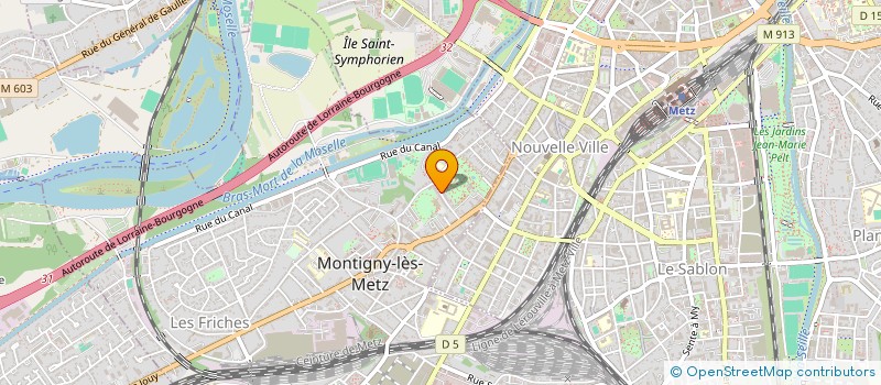 localisation de l'entreprise MADAME ODETTE STENGER à MONTIGNY-LES-METZ