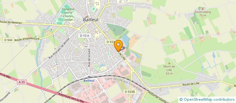 localisation de l'entreprise MADAME ODETTE TANCHON à BAILLEUL