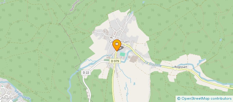 localisation de l'entreprise MADAME ODETTE TISSERON  NOUZONVILLE