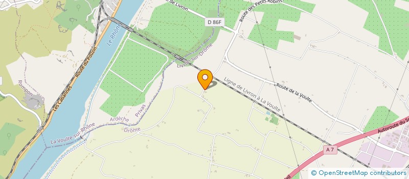localisation de l'entreprise MADAME ODETTE VIALATTE à LIVRON SUR DROME